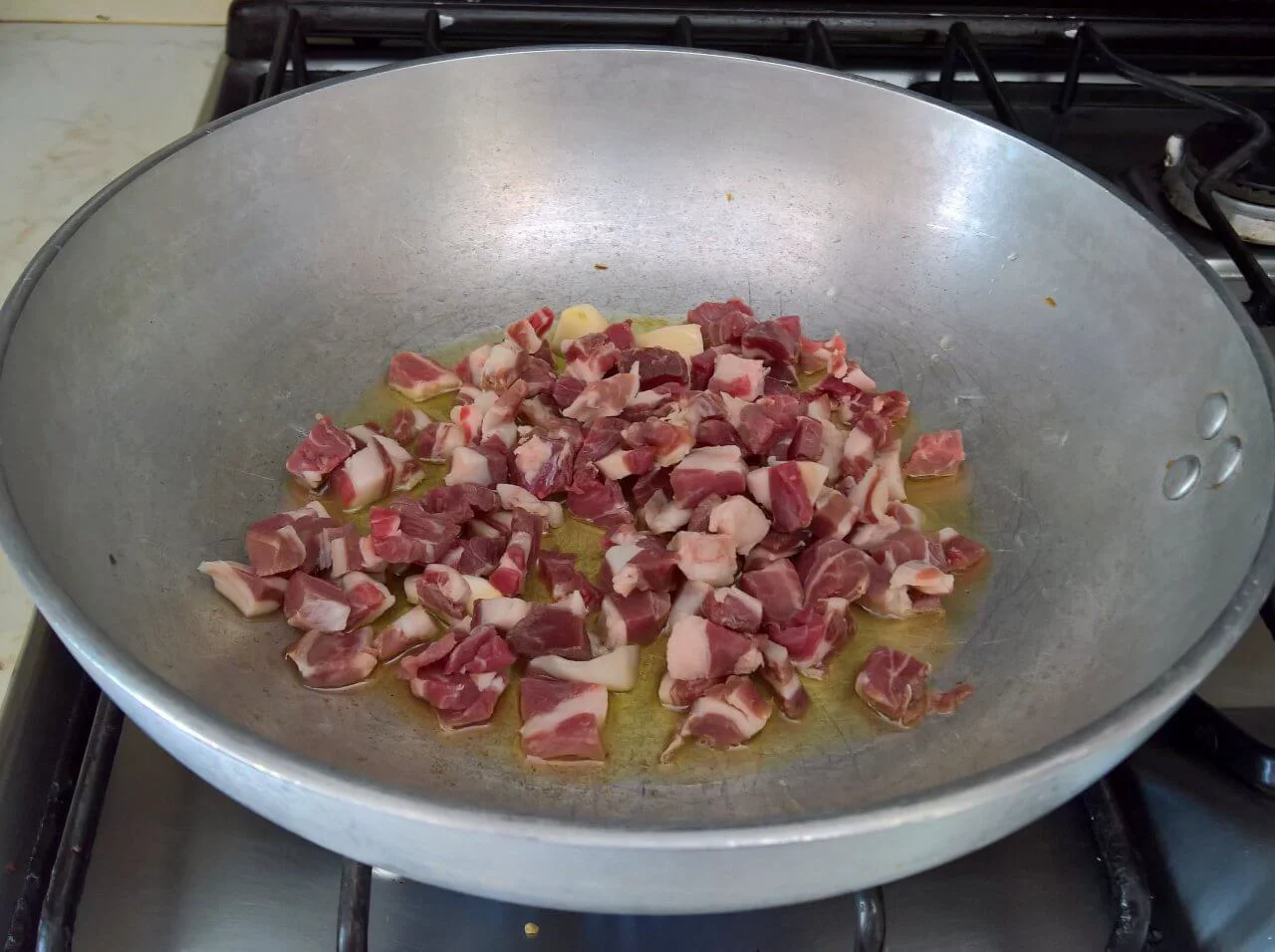Tagliatelle prosciutto efunghi